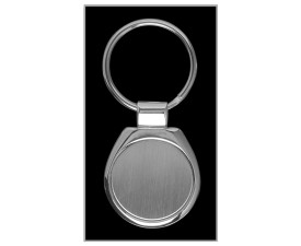 Брелок металевий (Срібний)