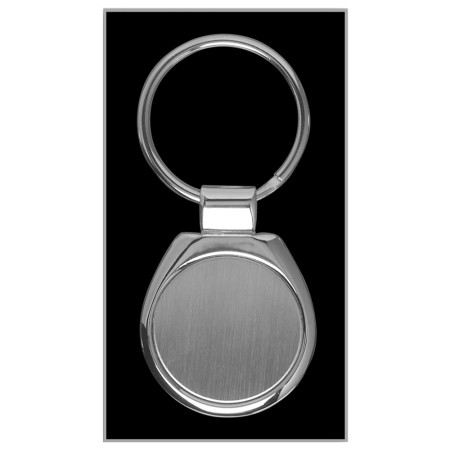 Брелок металевий (Срібний)