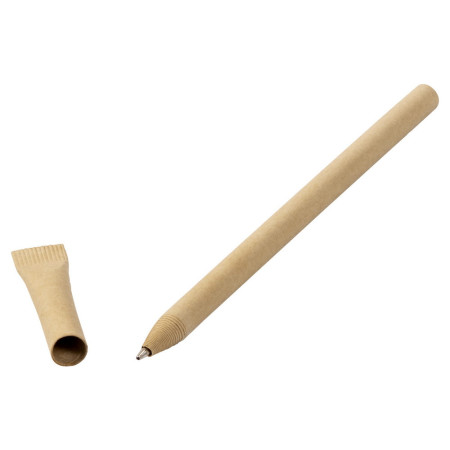 ЕКО ручка картонна 'Madalena' з ковпачком (Коричневий)