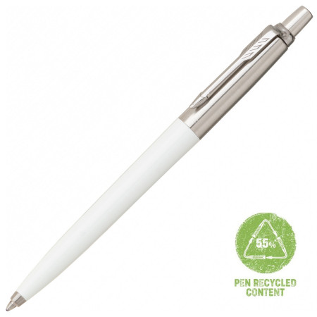 Ручка 'Jotter Originals Recycled' (Parker) (Білий)