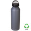 Пляшка з переробленого алюмінію 'Rory' 800 мл (Сірий)