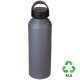 Пляшка з переробленого алюмінію 'Rory' 800 мл (Сірий)