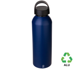 Пляшка з переробленого алюмінію 'Rory' 800 мл (Темно-синій)