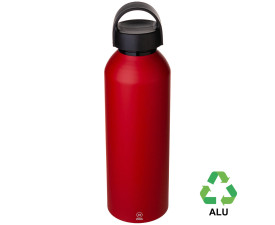 Пляшка з переробленого алюмінію 'Rory' 800 мл (Червоний)
