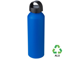 Пляшка з переробленого алюмінію 'Rory' 800 мл (Синій)