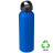 Пляшка з переробленого алюмінію 'Rory' 800 мл (Синій)