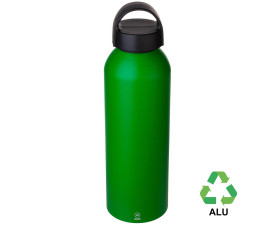 Пляшка з переробленого алюмінію 'Rory' 800 мл (Світло-зелений)