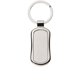Брелок 'Classic Curve' металевий (Срібний)
