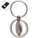 Брелок 'Orbit' металевий &Oslash;35 мм поворотний (Срібний)