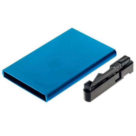 Футляр для платіжних карт (картхолдер) з RFID-захистом (Синій)