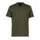 Футболка поло чоловіча ID Organic (оливковий)