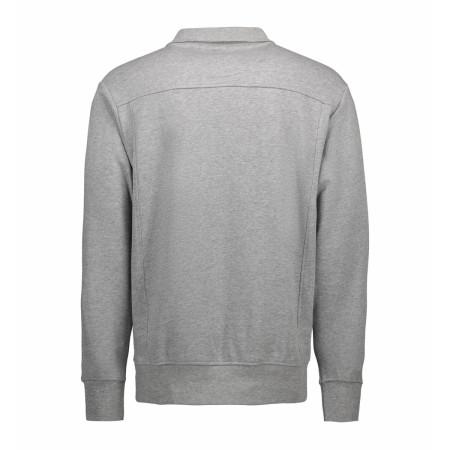 Світшот з високим коміром чоловічий ID High Collar (сірий меланж)