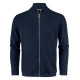 Кардиган на блискавці чоловічий James Harvest Ashland (темно-синій)