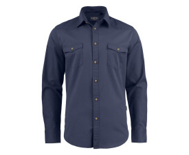 Сорочка чоловіча James Harvest Treemore (темно-синій)