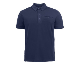 Футболка поло чоловіча James Harvest Shellden (темно-синій)