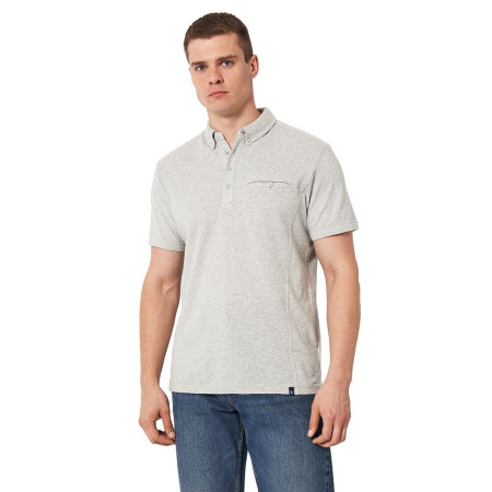 Футболка поло чоловіча James Harvest Shellden (попільний (JH) )