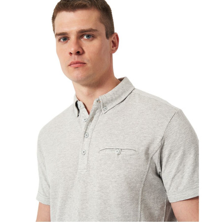 Футболка поло чоловіча James Harvest Shellden (попільний (JH) )