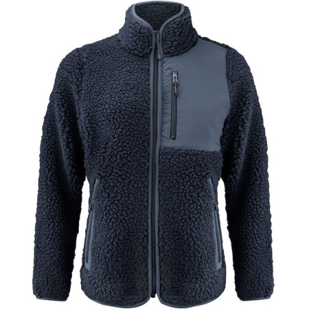Куртка з шерпи жіноча James Harvest Kingsley (темно-синій)