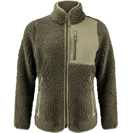 Куртка з шерпи жіноча James Harvest Kingsley (оливковий)
