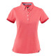 Футболка поло жіноча James Harvest Larkford (червоний меланж)