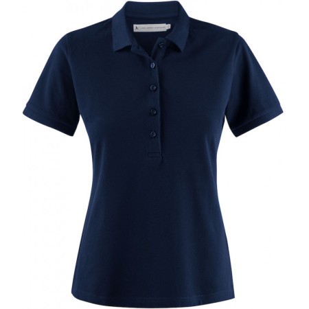Футболка поло жіноча James Harvest Neptune (темно-синій)