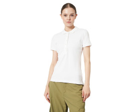 Футболка поло жіноча James Harvest Sunset (білий)