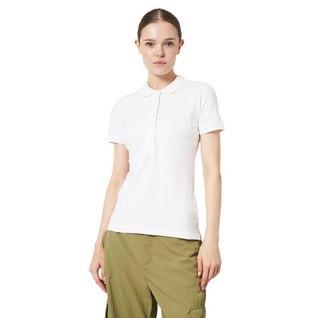 Футболка поло жіноча James Harvest Sunset (білий)