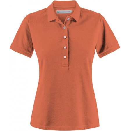 Футболка поло жіноча James Harvest Sunset (вінтажний помаранчевий)