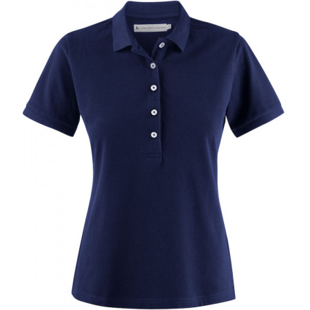 Футболка поло жіноча James Harvest Sunset (темно-синій)