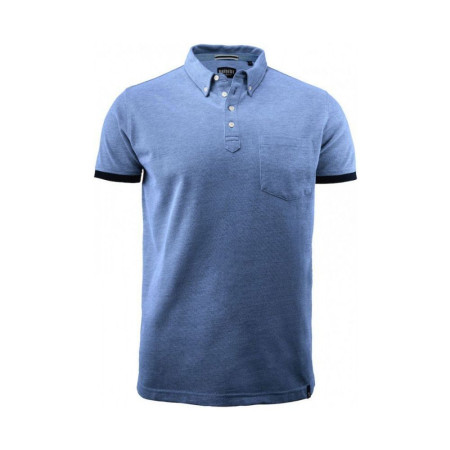 Футболка поло чоловіча James Harvest Larkford (блакитний)