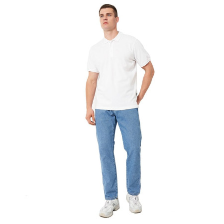 Футболка поло чоловіча James Harvest Neptune Regular Fit (білий)