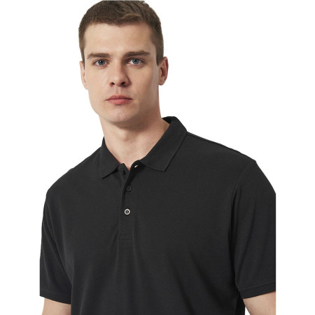 Футболка поло чоловіча James Harvest Neptune Regular Fit (чорний)