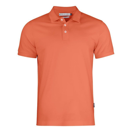 Футболка поло чоловіча James Harvest Sunset Modern Fit (вінтажний помаранчевий)