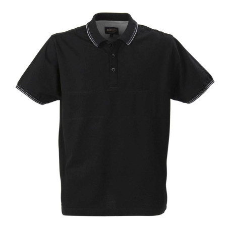 Футболка поло чоловіча James Harvest Rawlins (чорний)