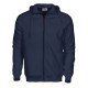 Худі на блискавці чоловіче Printer Overhead (темно-синій)