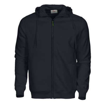 Худі на блискавці чоловіче Printer Overhead (чорний) Худі на блискавці чоловіче Printer Overhead (чорний)