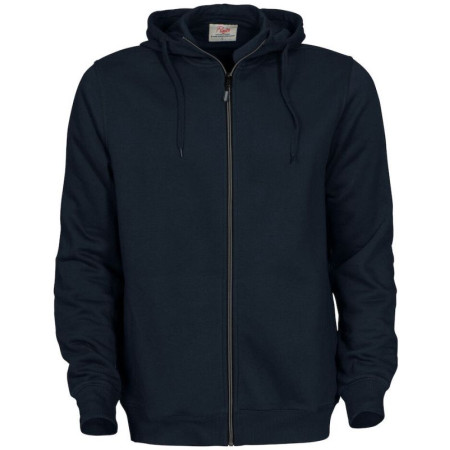 Худі на блискавці чоловіче Printer Overhead (кобальт)