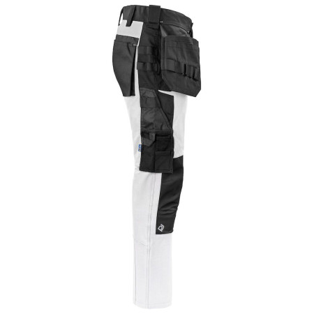 Штани Projob 5551 Stretch з накладними кишенями (білий)