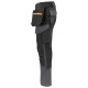 Штани Projob 5551 Stretch з накладними кишенями (сірий/чорний) Штани Projob 5551 Stretch з накладними кишенями (сірий/чорний)
