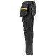 Штани Projob 5551 Stretch з накладними кишенями (чорний)