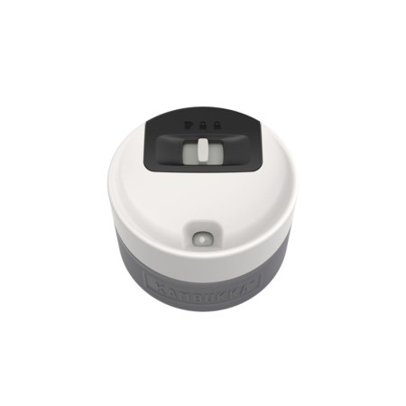 Термокружка 500 мл сталева Kambukka Etna, вакуумна (білий/чорний)