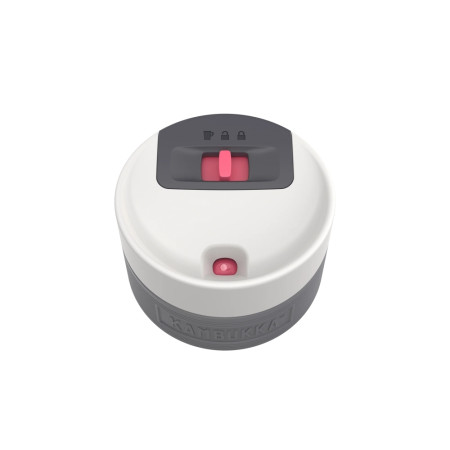 Термокружка 300 мл сталева Kambukka Etna, вакуумна (білий/сірий)