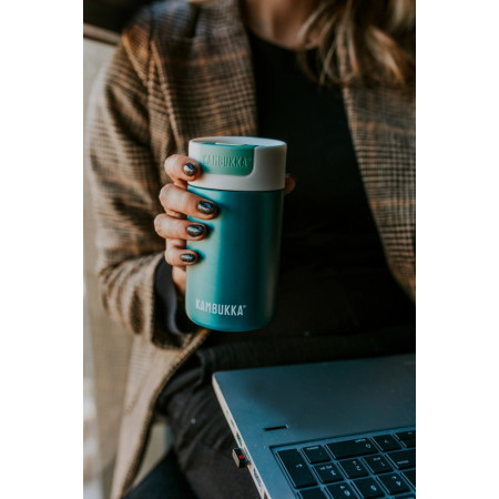 Термокружка 300 мл сталева Kambukka Olympus, вакуумна (смарагдовий)