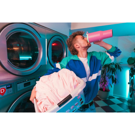 Термокухоль 950 мл сталева Kambukka Rio, вакуумна (рожевий/м'ятний)