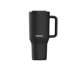 Термокухоль 950 мл сталева Kambukka Rio, вакуумна (чорний)