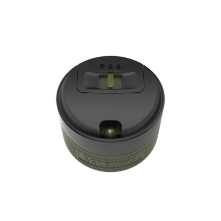 Термокружка 500 мл сталева Kambukka Etna Grip, вакуумна (темний хакі)