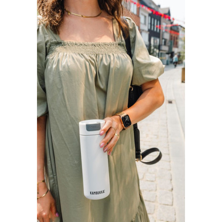 Термокружка 500 мл сталева Kambukka Olympus, вакуумна (білий)