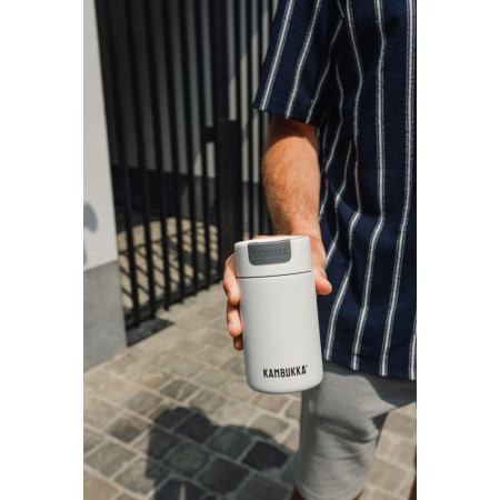 Термокружка 300 мл сталева Kambukka Olympus, вакуумна (білий)