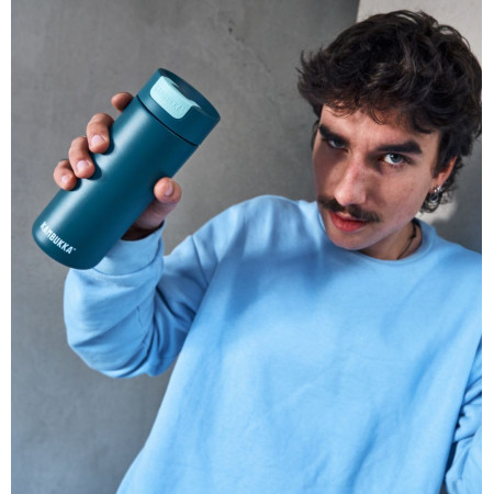 Термокружка 500 мл сталева Kambukka Olympus, вакуумна (насичений темно-синій)