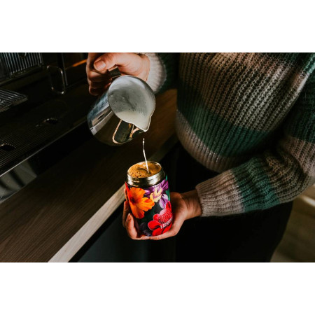 Термокружка 300 мл сталева Kambukka Etna, вакуумна (графіт/мультикольоровий)